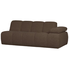 MOJO 2-ZITS ELEMENT ARM RECHTS BOUCLÉ BRUIN MELANGE