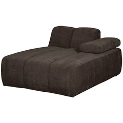 MOJO CHAISE LONGUE ELEMENT RECHTS RIBSTOF BRUIN