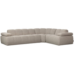 MOJO HOEKBANK RECHTS BOUCLÉ BEIGE MELANGE