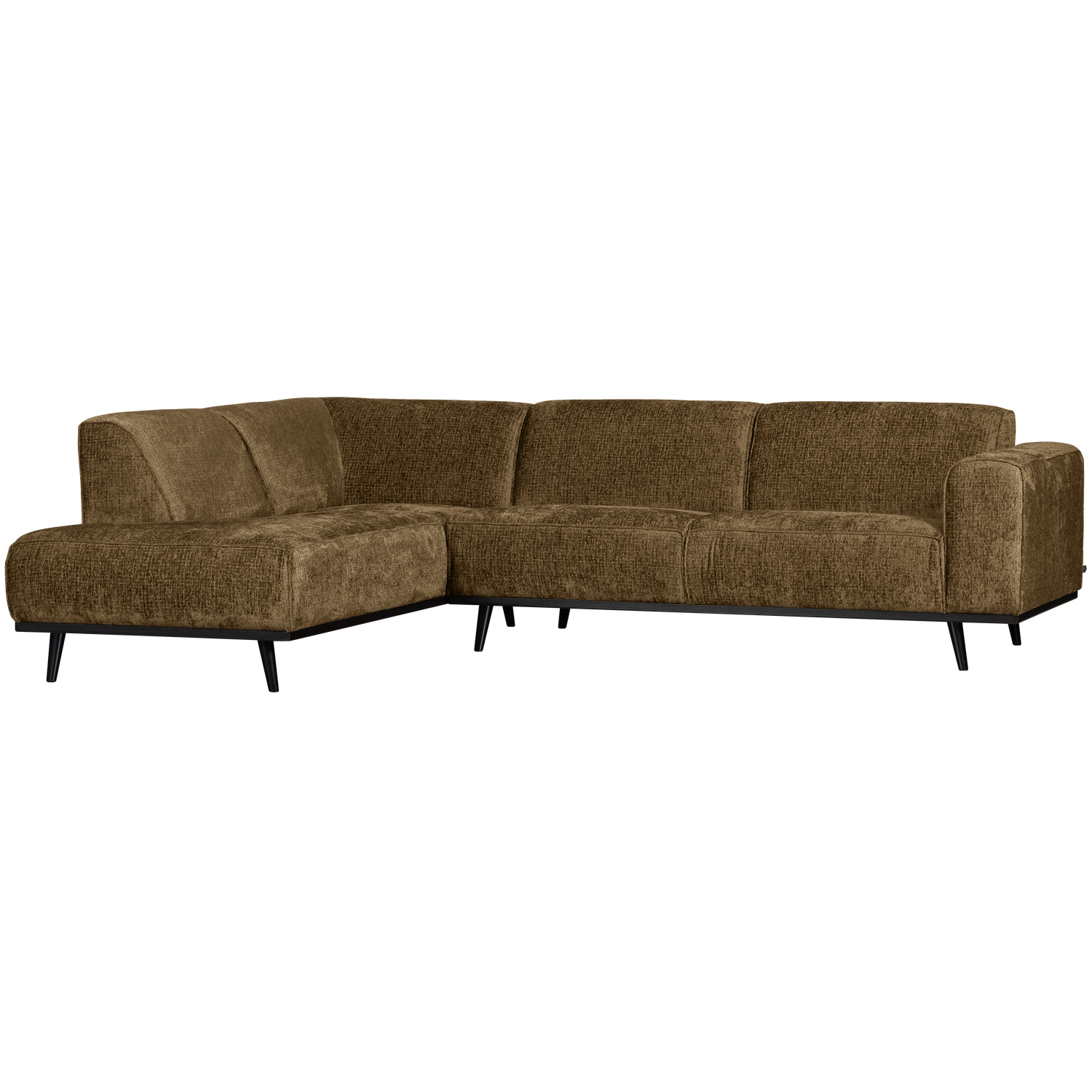 STATEMENT HOEKBANK LINKS STRUCTURE VELVET BRASS
