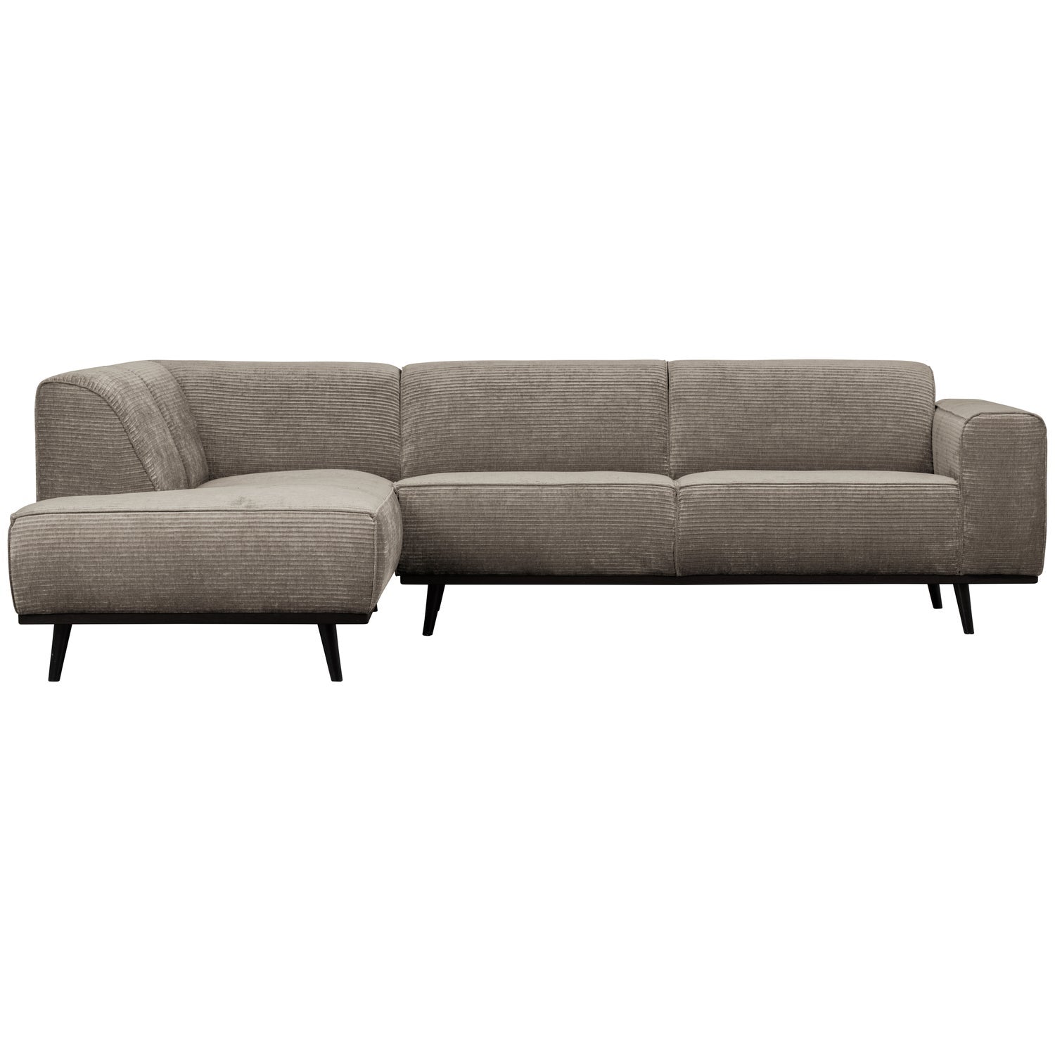 STATEMENT HOEKBANK LINKS PLATTE BREDE RIB CLAY