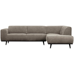 STATEMENT HOEKBANK RECHTS PLATTE BREDE RIB CLAY