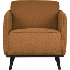 STATEMENT FAUTEUIL MET ARM BOUCLE BUTTER