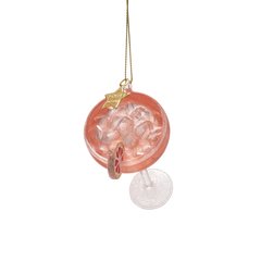 Ornament glass Paloma cocktail H10.5cm