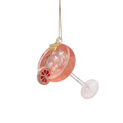 Ornament glass Paloma cocktail H10.5cm