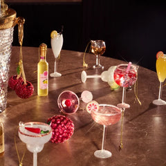 Ornament glass Paloma cocktail H10.5cm