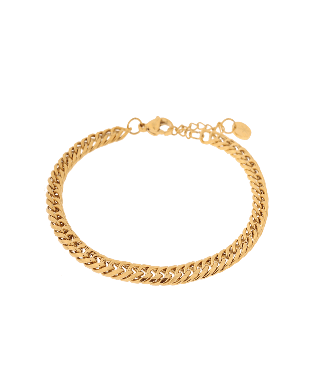 Label Kiki - Big snake bracelet gold