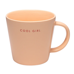 XL cup ceramic cool girl salmon 500ml