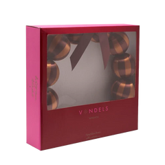 Wreath copper/brown ø35.5cm w/box