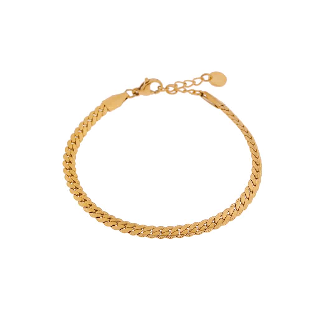 Label Kiki - Rebel snake bracelet gold
