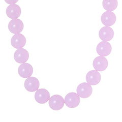 Label Kiki - Soft plum necklace gold