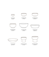70s ceramics: tapas bowl burst
