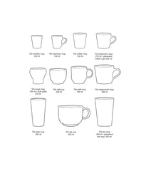 70s ceramics: americano mug, custard | PRE-ORDER, begin november