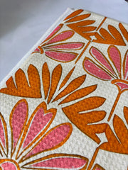 Keukendoek/handdoek -  Palm pop