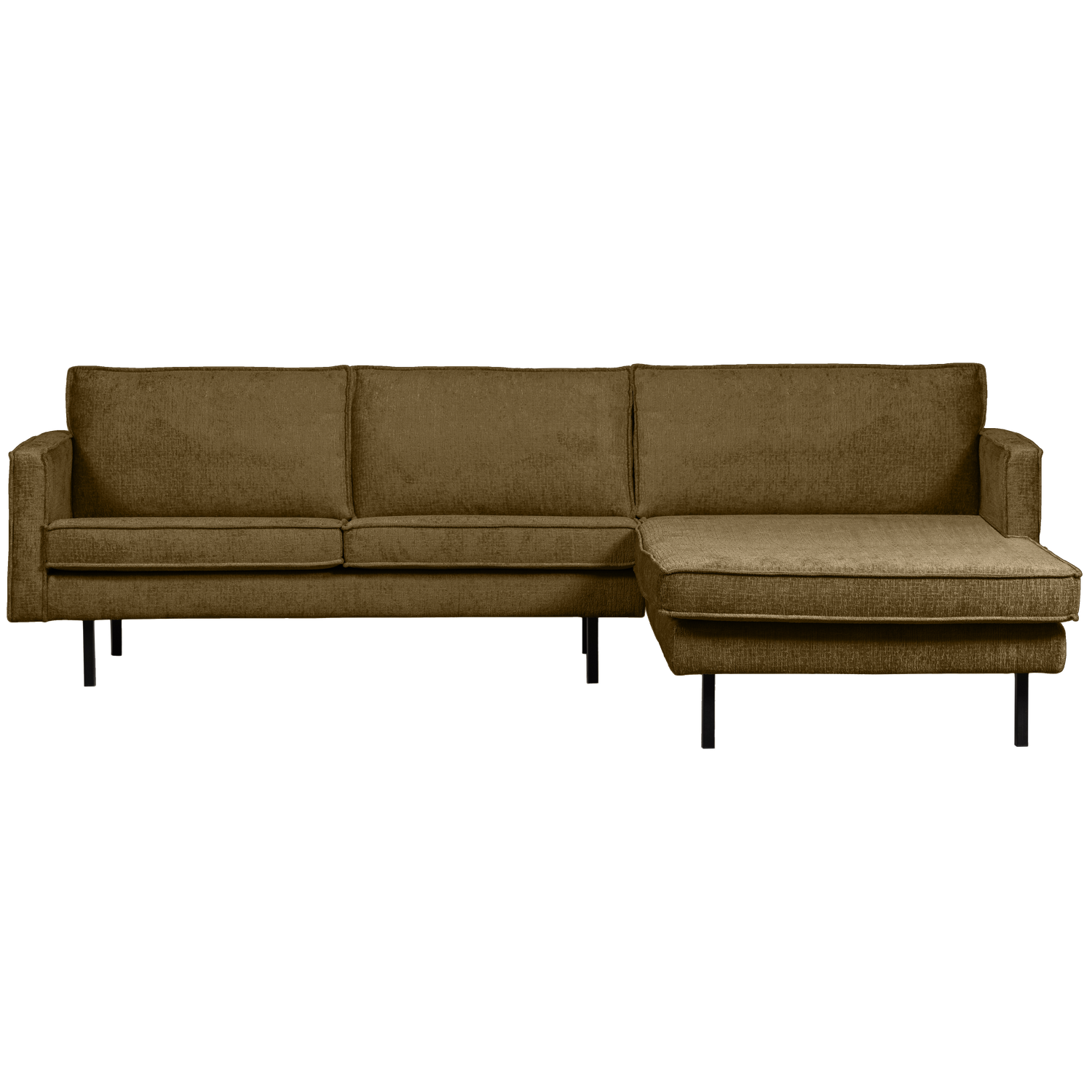 RODEO-CHAISE-LONGUE-RECHTS-STRUCTURE-VELVET-BRASS