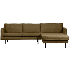 RODEO-CHAISE-LONGUE-RECHTS-STRUCTURE-VELVET-BRASS