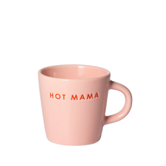 Ceramic Espresso Cup HOT MAMA soft pink 80ml