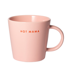 Ceramic tea cup HOT MAMA peach 350ml