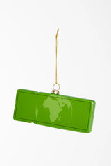 Yup Ornament Boardingpass Amsterdam - Rio de Janeiro