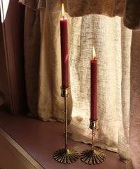 Bamboo Candle Holder Long 26 cm