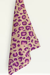 Keukendoek/handdoek - Berry Leopard
