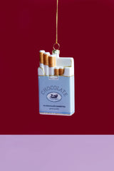 YUP in de boom - Chocolade Sigaretten Kerstornament