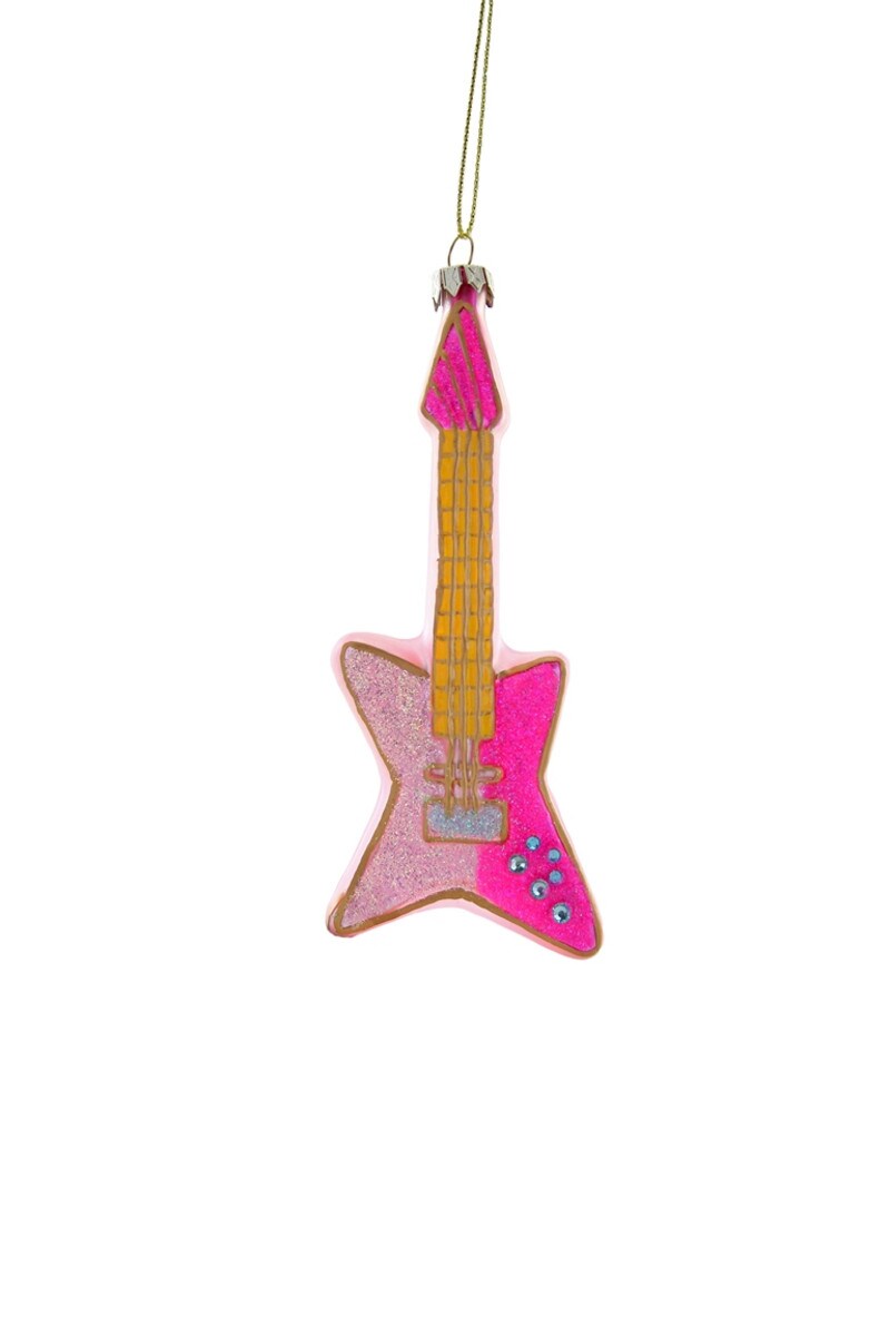 ELECTRIC GUITAR-PINK