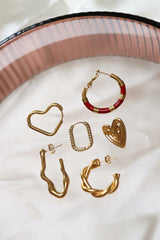 Label Kiki - Twirl hoop gold