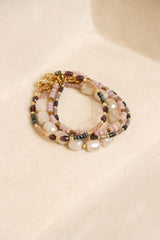 Label Kiki - Golden sand bracelet gold