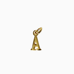 Gouden Letter Bedels A tm Z