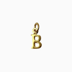 Gouden Letter Bedels A tm Z