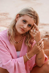 Label Kiki - Candy snake necklace gold