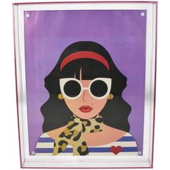 Fotolijst Acryl Roze - 20x25 cm