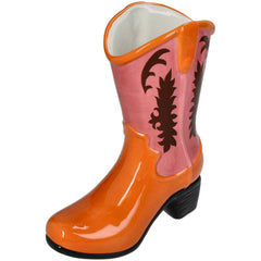 Vaas Cowboylaars Steengoed Oranje