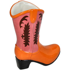 Vaas Cowboylaars Steengoed Oranje