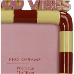 Fotolijst Good Vibes - 13x18 cm