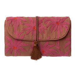 Sieradentasje Laura - Spice & Fuchsia