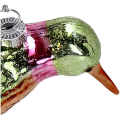 Ornament Kolibrie Glas Multi 9,5cm