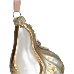 Ornament Schelp Glas Groen