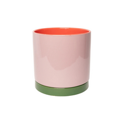 Bloempot Paars/Groen/Roze ø15 cm
