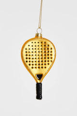 Yup Ornament padelracket goud
