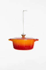 Yup Ornament Gietijzeren Pan Oranje