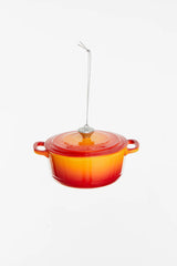 Yup Ornament Gietijzeren Pan Oranje
