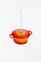 Yup Ornament Gietijzeren Pan Oranje