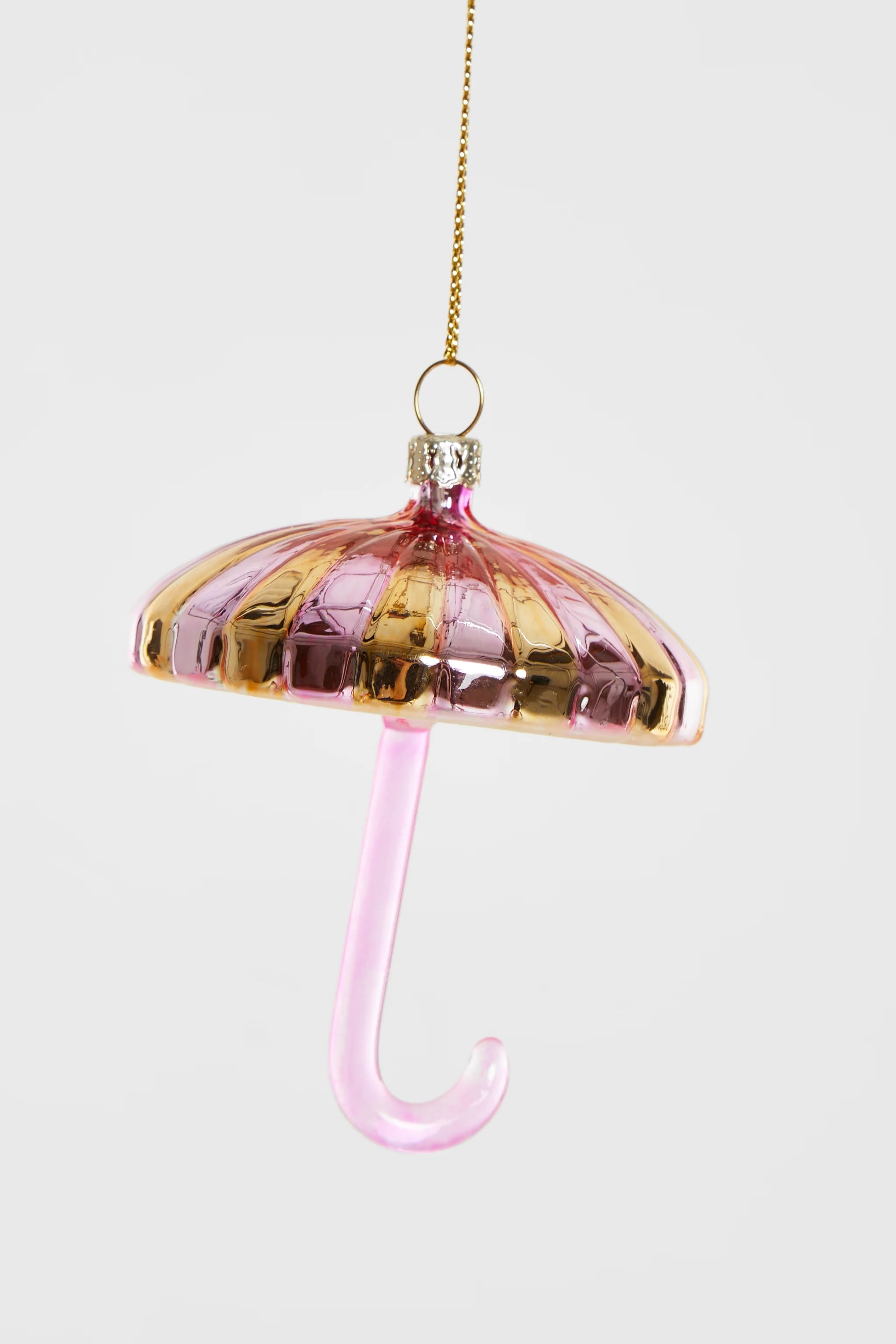 Yup Ornament Paraplu Goud-Roze