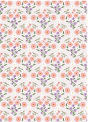 Keukendoek/handdoek -  Pastel Palette