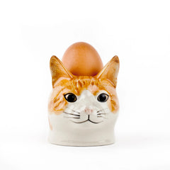 Squash the cat face Egg Cup