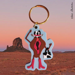 KUT SLEUTELHANGER - Cowgirl kut