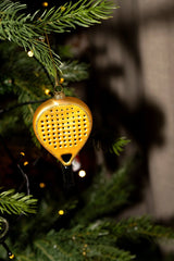 Yup Ornament padelracket goud