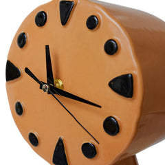 HKliving retro ceramic clock peach